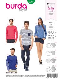 Burda patroon 6602 maat 32 t/m 56