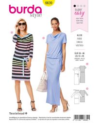 Burda patroon 6639 maat 36 t/m 46