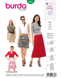 Burda patroon 6682 maat 36 t/m 50
