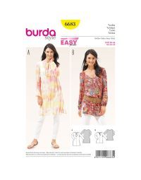 Burda patroon 6683 maat 36 t/m 48