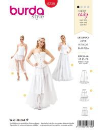Burda patroon 6739 maat 36 t/m 46