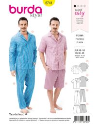 Burda patroon 6741 maat 48 t/m 58