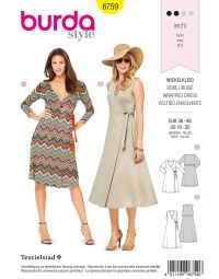 Burda patroon 6759 maat 36 t/m 46