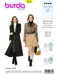 Burda patroon 6845 maat 36 t/m 46