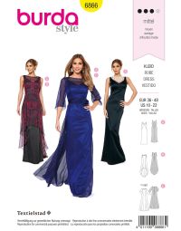 Burda patroon 6866 maat 36 t/m 48