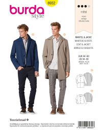 Burda patroon 6932 maat 44 t/m 60