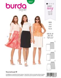 Burda patroon 6937 maat 34 t/m 52