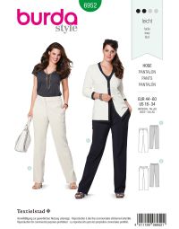 Burda patroon 6952 maat 44 t/m 60
