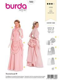 Burda patroon 7880 maat 38 t/m 48