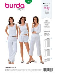 Burda patroon 7966 maat 38 t/m 50