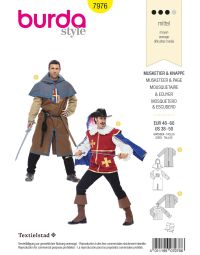 Burda patroon 7976 maat 48 t/m 60