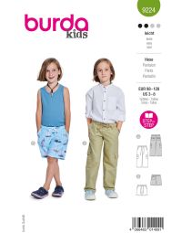 Burda Style Patroon 9224 Kinderbroek