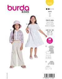 Burda Style Patroon 9225 Kinderjas & Jurk