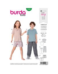 Burda patroon 9288 maat 104 t/m 146