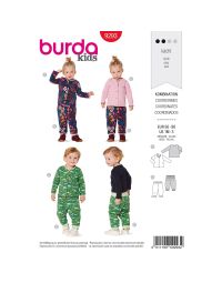 Burda patroon 9293 maat 56 t/m 98