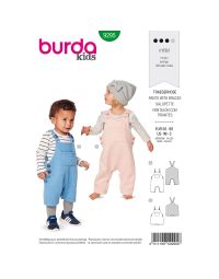 Burda patroon 9295 maat 56 t/m 98