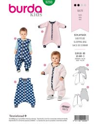 Burda patroon 9298 maat 68 t/m 98