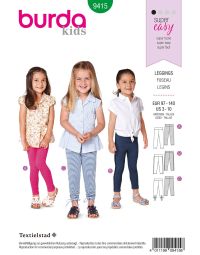 Burda patroon 9415 maat 98 t/m 104