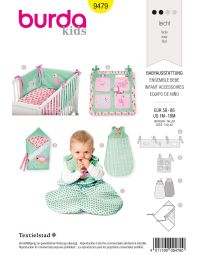 Burda patroon 9479 maat 56 t/m 86