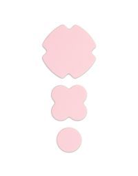 PRYM Rub-on Patch STRETCH roze 3st 921003