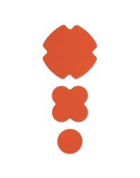 PRYM Rub-on Patch STRETCH oranje 3st 921007