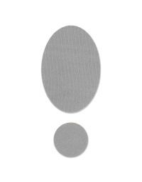 PRYM Rub-on Patch MERINO lichtgrijs 2st 921019