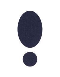PRYM Rub-on Patch MERINO marine 2st 921020