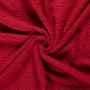 Badstof dubbelgelust Warm Rood