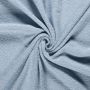Badstof dubbelgelust licht blauw