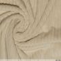 Knitted Corduroy Beige