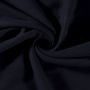 Katoen Fleece marine blauw