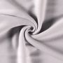 Katoen Fleece licht grijs