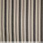 Cotton naturel strepen zwart