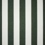Outdoor canvas streep stof donker groen