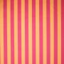 Trendy Canvas streep cyclaam oranje