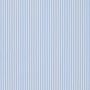 Stretch poplin streep licht blauw