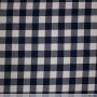 Cotton naturel brabants bont 25mm blauw