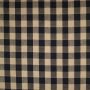 Cotton naturel Brabants bont 25mm zwart 