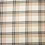 Katoenmix ruit roze-beige