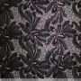 Couture mesh embroidery zwart