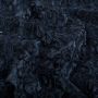 Chenille kant stof effen marine blauw