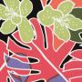 Geweven Viscose Linnen Kleurrijke bloem