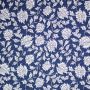Double face jacquard Botanische bloem bl