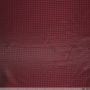 Jacquard voering pied de poule rood