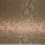Jacquard voering floral taupe