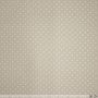 Bio katoen COTONET hartje beige~wit