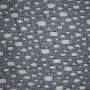 3D Jersey dots blauw