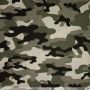 Travel tricot camouflage mos groen