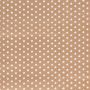 Katoen poplin ster nude