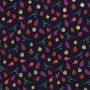 Katoen poplin gold-foil kerst ornamenten